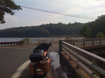 now this is a good spot, killer, fun roads and great wooded/water views