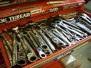 a man's got to have choices when he reaches for a wrench