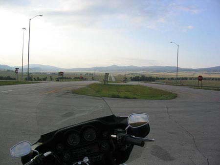 sunrise over sturgis