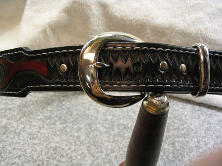 t.jones.flame belt.buckle